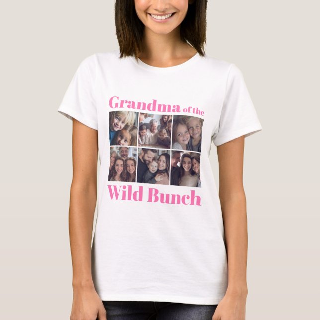Personlig familjefoto T-shirt (Framsida)