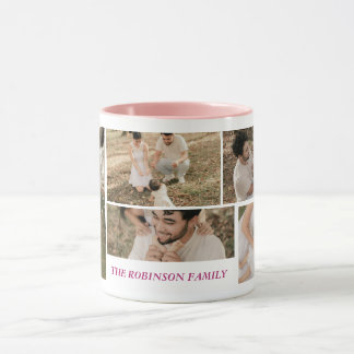 Personlig familjefotomugg mugg
