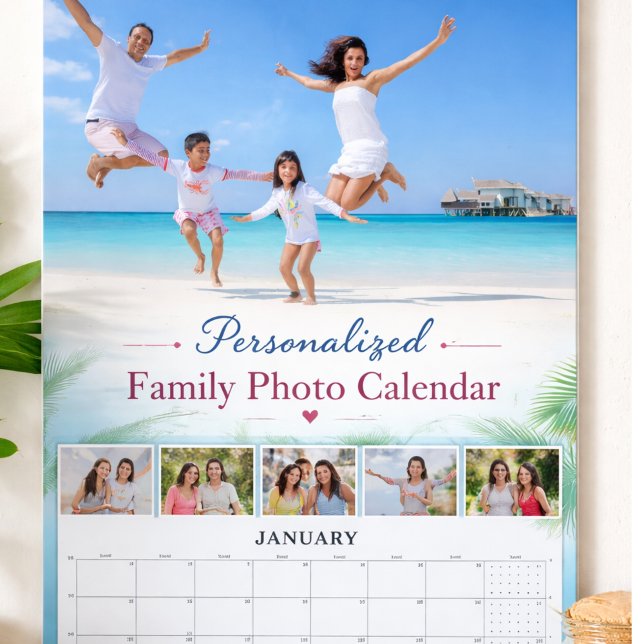 Personlig familjekalender med eget foto kalender (Skapare uppladdad)