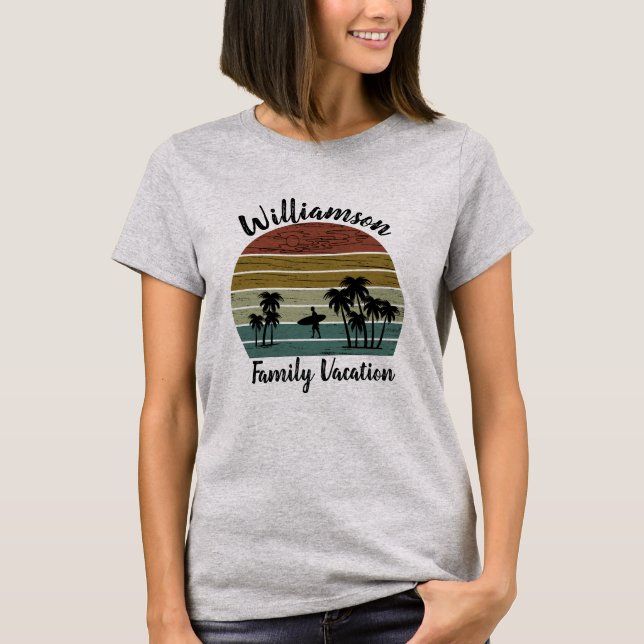 Personlig-familjerester T-Shirt (Framsida)