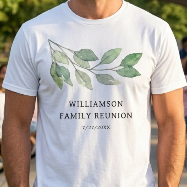 Personlig Familjesammankomst T Shirt (Skapare uppladdad)