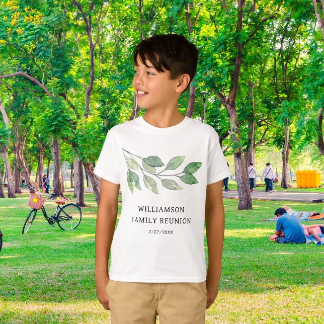 Personlig Familjesammankomst T Shirt (Skapare uppladdad)