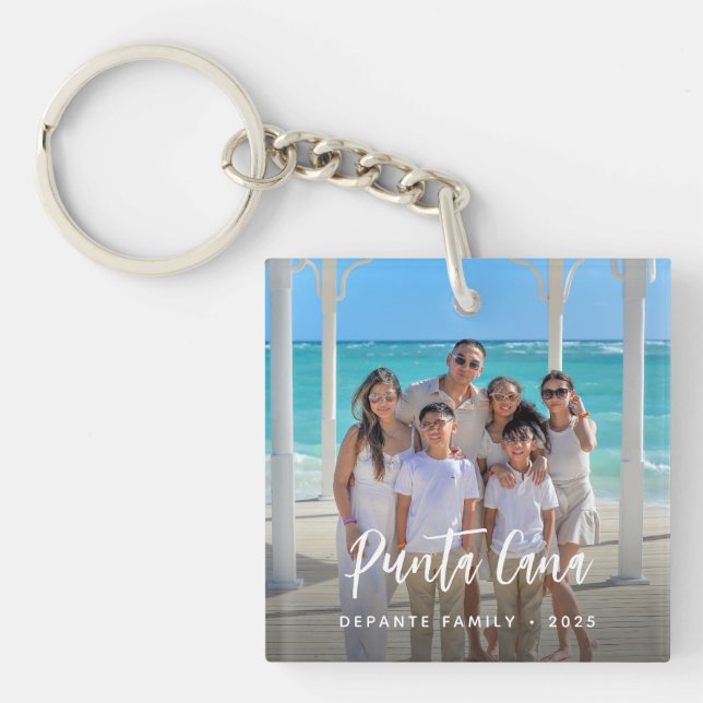 Personlig familjesemester fotodestination  (Framsidan)