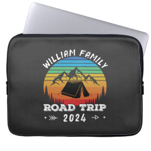 Personlig Family Camping Äventyr Road Resa Laptop Fodral