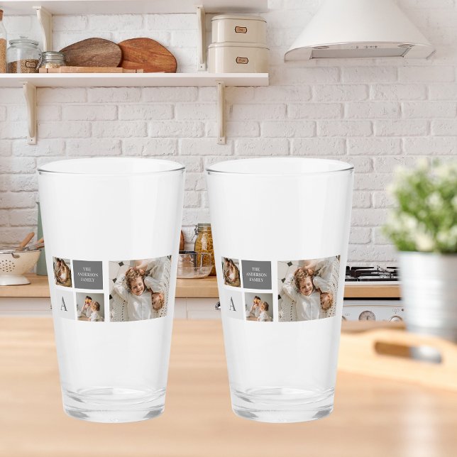 Personlig Family Collage Gift Glaskopp (Skapare uppladdad)