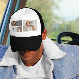 Personlig Family Collage Gift Keps