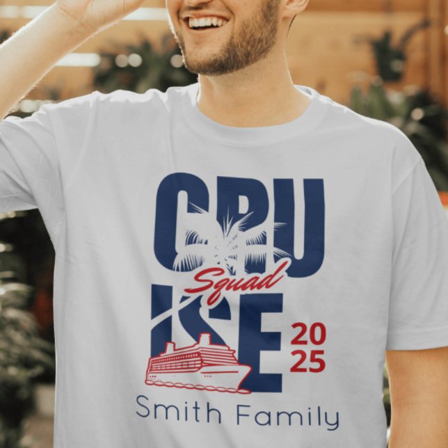 Personlig Family Cruise Vacation T Shirt (Skapare uppladdad)