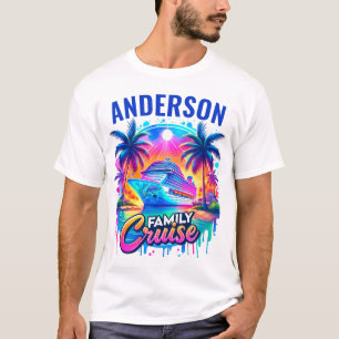 Personlig Family Cruise Vacation T-Shirts