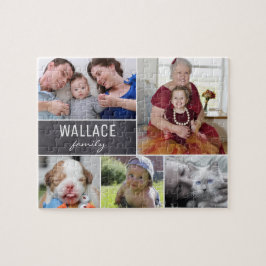 Personlig Family-foton - julklapp Pussel