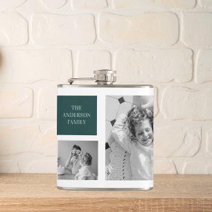 Personlig Family Namn Collage Photo Gift Fickplunta