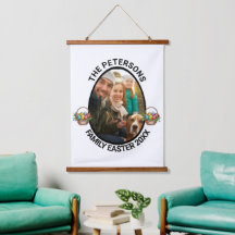 Personlig Family Påsk Photo Egg Basket