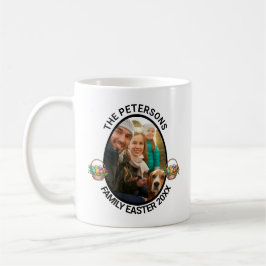 Personlig Family Påsk Photo Egg Basket Kaffemugg
