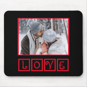 Personlig Family Pet Photo Template Mousepad Musmatta
