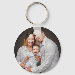 Personlig Family Photo Anpassningsbar Nyckelring