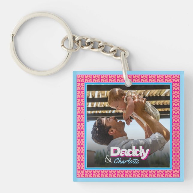 Personlig Family Photo - Pappa med dotterson (Framsidan)