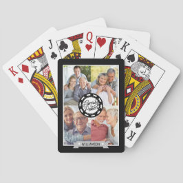 Personlig Family Poker-spel - nattfotomaket Casinokort