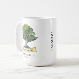 Personlig Family Reunion Cousins Träd Keepsaké Kaffemugg