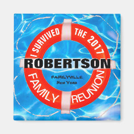 Personlig Family Reunion Magnet