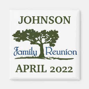 Personlig Family Reunion Magnet