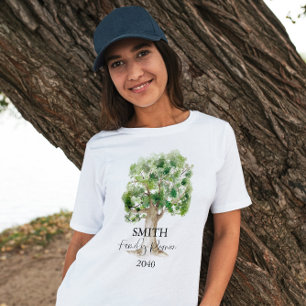 Personlig Family Reunion Träd Womans's T Shirt