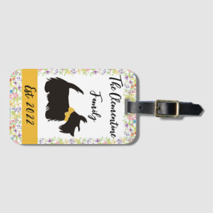 Personlig Family Scottie hund Luggage tag Bagagebricka