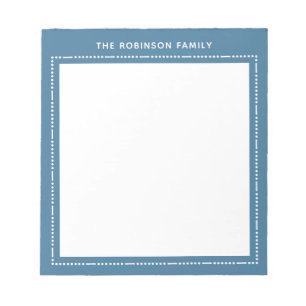 Personlig Family Stationery Anpassningsbar Anteckn Anteckningsblock