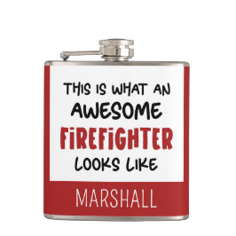 Personlig Fantastisk Firefighter Funny Firefighter Fickplunta