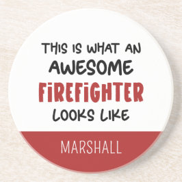 Personlig Fantastisk Firefighter Funny Firefighter Underlägg