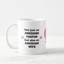 Personlig FANTASTISK PASTOR FANTASTISK WIFE Kaffemugg