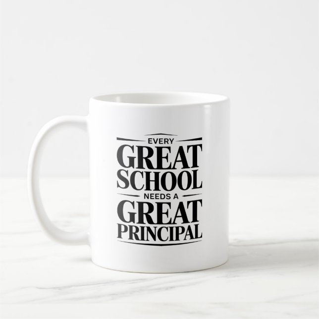 Personlig fantastisk rektorpresent kaffemugg (Vänster)