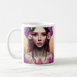 Personlig Fantasy AI Art Kaffemugg