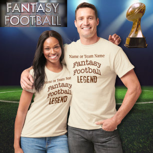 Personlig Fantasy Football T Shirts Funny