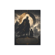 Personlig Fantasy King Far Canvas Art