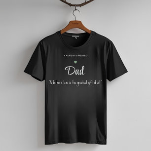 Personlig Far dag T-Shirt - Anpassningsbar Gift