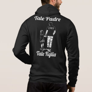 Personlig Far och dotter Namn Fars dag T Shirt