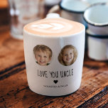Personlig farbror Gift | Anpassningsbar Ansikte Ph Espressomugg<br><div class="desc">Gör din mormorbror till kaffepistommen oförglömlig med den här personligen espresso mugg! Denna anpassningsbar mugg är en meningsfull och praktisk gåva till födelsedagar, helgdagar eller tillfälle som helst, eftersom den har nära ansikte om en älskad person. Ladda bara upp ett favoritfoto för att skapa en unik keepsaké som kommer att...</div>