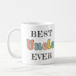 Personlig farbror Gifts Bästa morbror någonsin C Kaffemugg