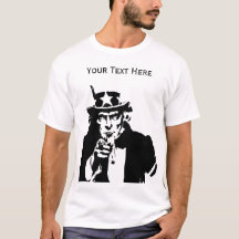 Personlig farbror Sam Shirt