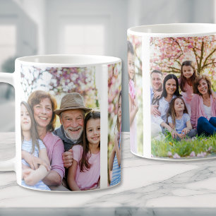 Personlig farfar mormor foto kaffemugg