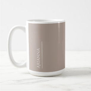 Personlig färg kaffemugg