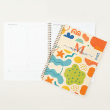 Personlig Färg Stänk Abstrakt Planner