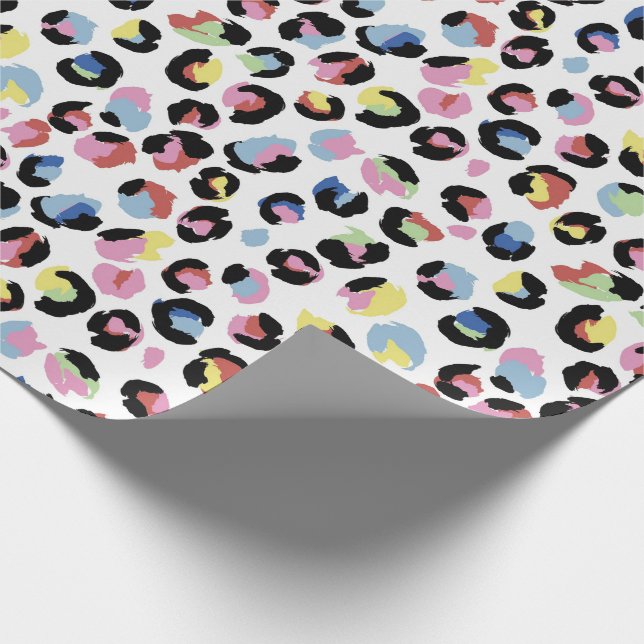 Personlig Färgat djur Skriv ut Pappert Presentpapper (Hörn)