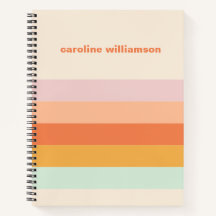 Personlig Färgfull Rand Retro Candy Pastel