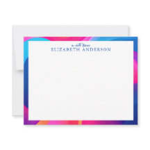 Personlig Färgrik Geometrisk Kant