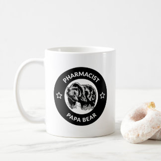Personlig Farmakoterapeut Pappa Bear Coffee Mugg