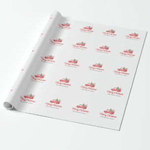 Personlig Farmhouse jul, Lastbil-familjen Namn Presentpapper