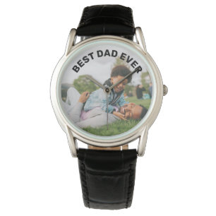 Personlig Fars dag-gåva till Pappa Armbandsur
