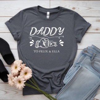Personlig Fars dag T-Shirt