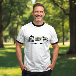 Personlig Fars Dag T-Shirt
