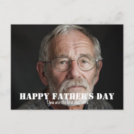 Personlig Fars dag vykort - Anpassningsbar Foto